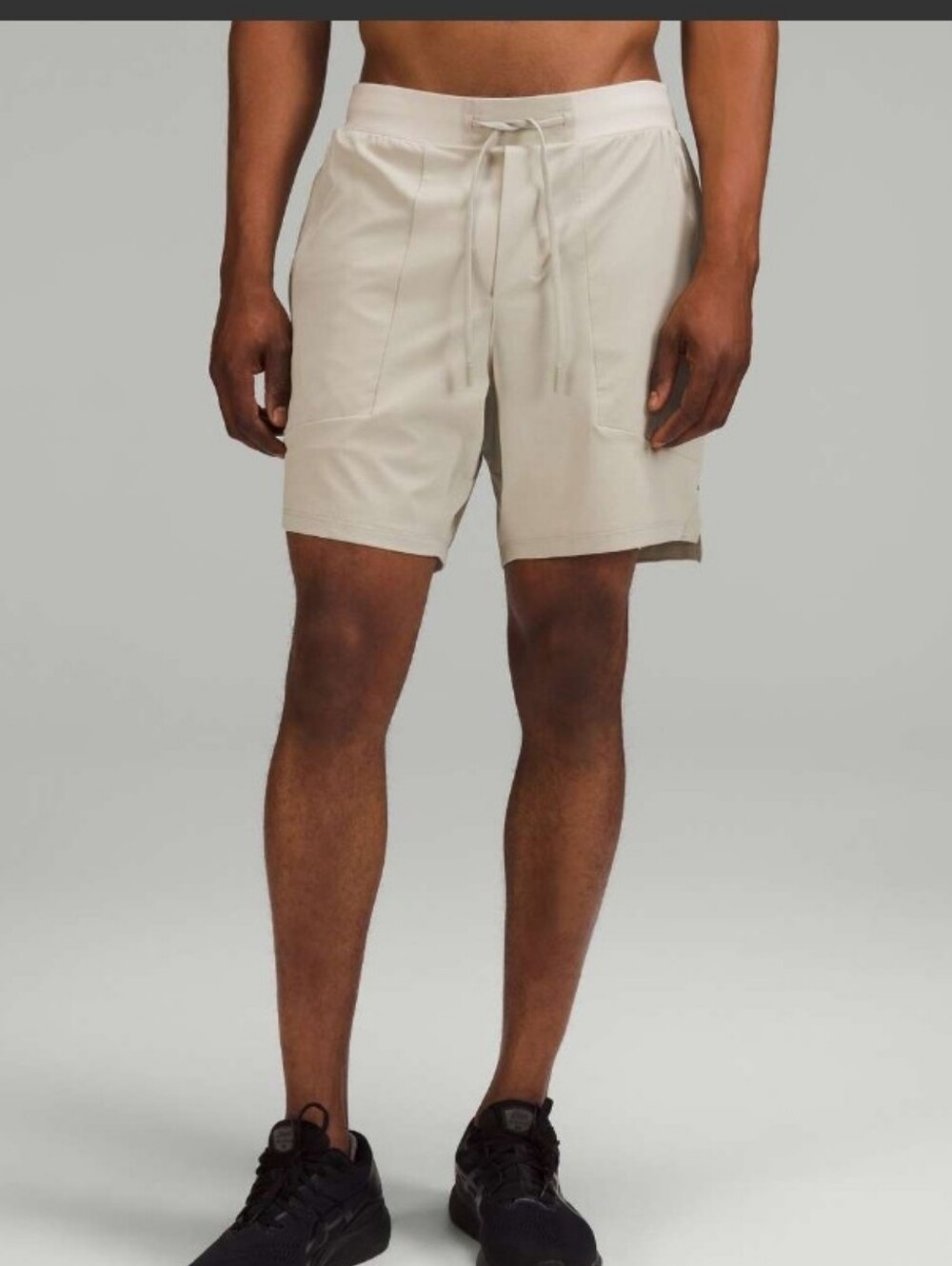lululemon Licence to Train Short 7" In Raw Linen Unlined